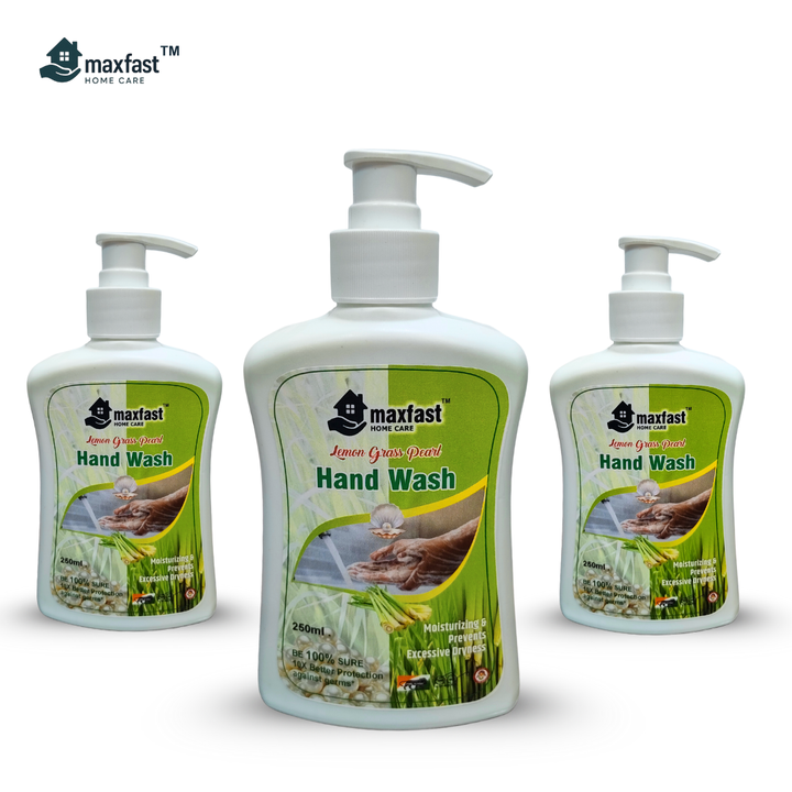 Max Fast Hand wash Lemon Grass Pearl : 250ml