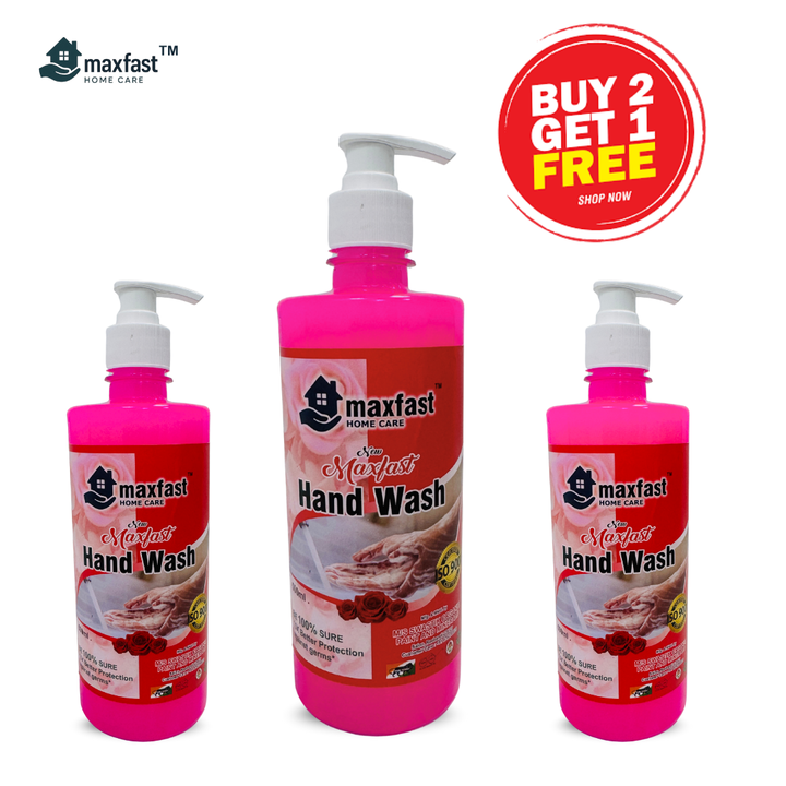 MaxFast Handwash Circular pink 500ml