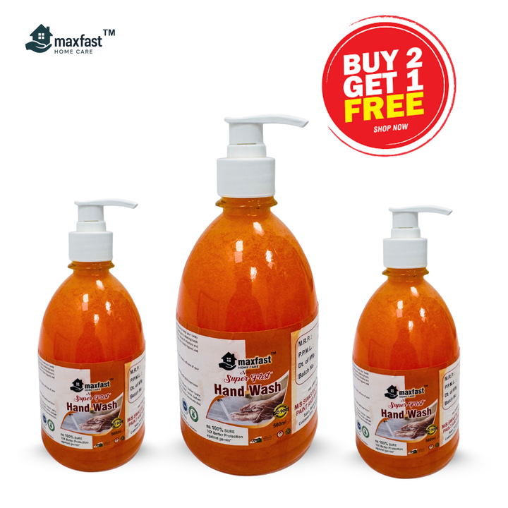 MaxFast Handwash small orange 500ml