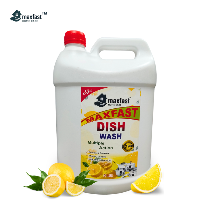 MaxFast  Dishwash Gel : 5 ltr