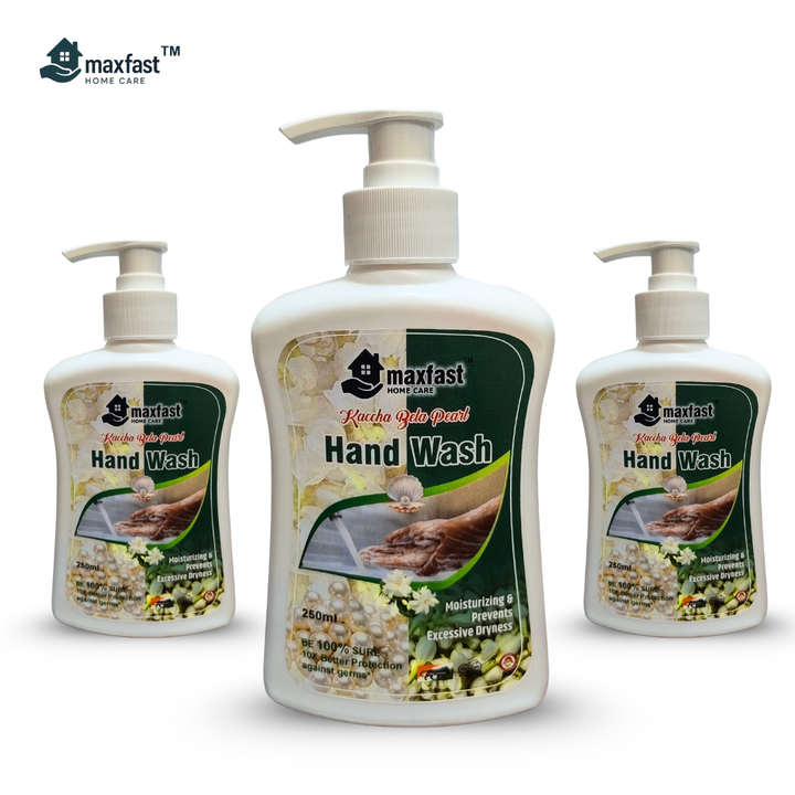 Max Fast Hand wash Kaccha Bela Pearl : 250ml