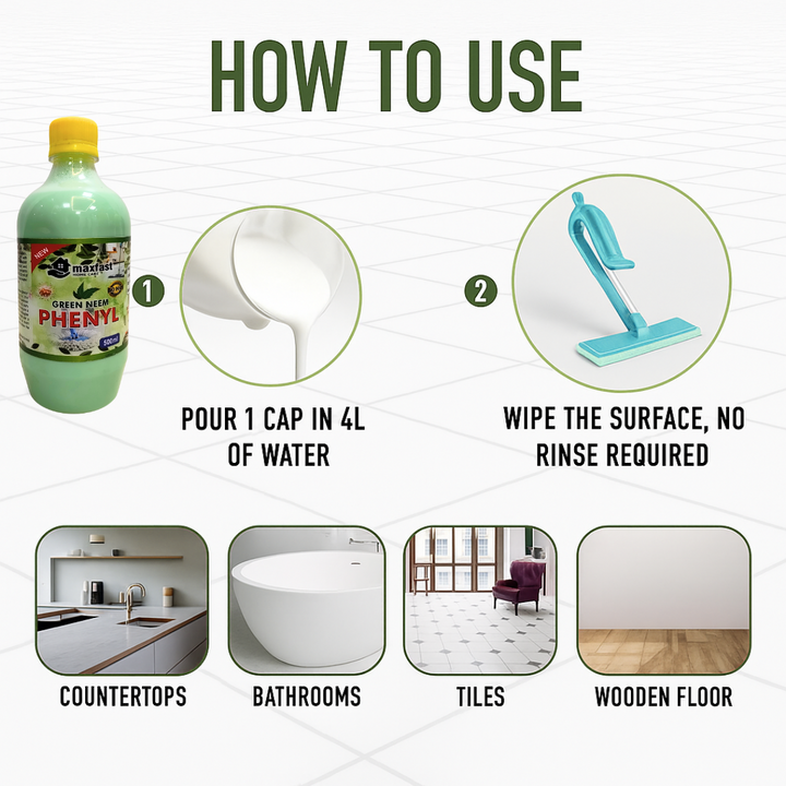 Max Fast Neem phenyl : 500ml