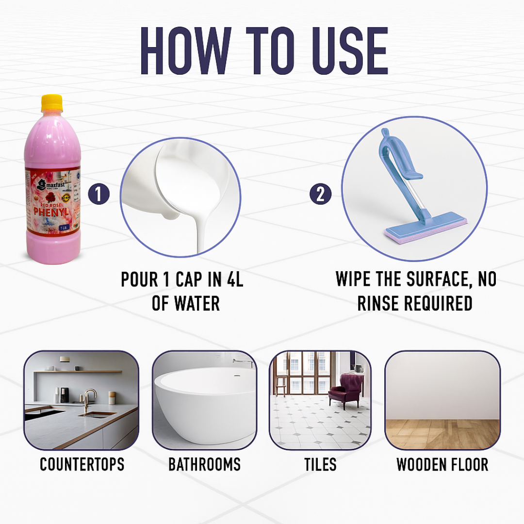 Max Fast Red Rose phenyl : 1ltr