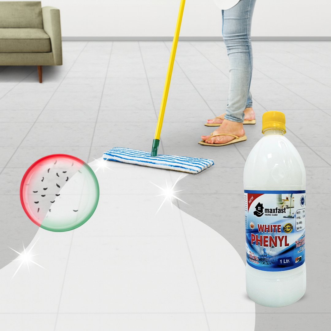 MaxFast White Phenyl : 1ltr
