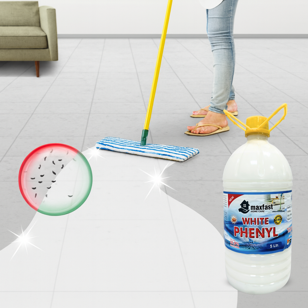 MaxFast  White Phenyl : 5 Itr (Single Pack)