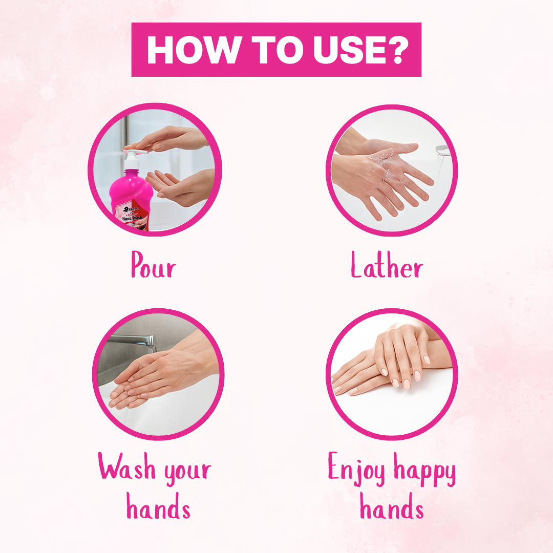 MaxFast Handwash small pink 500ml