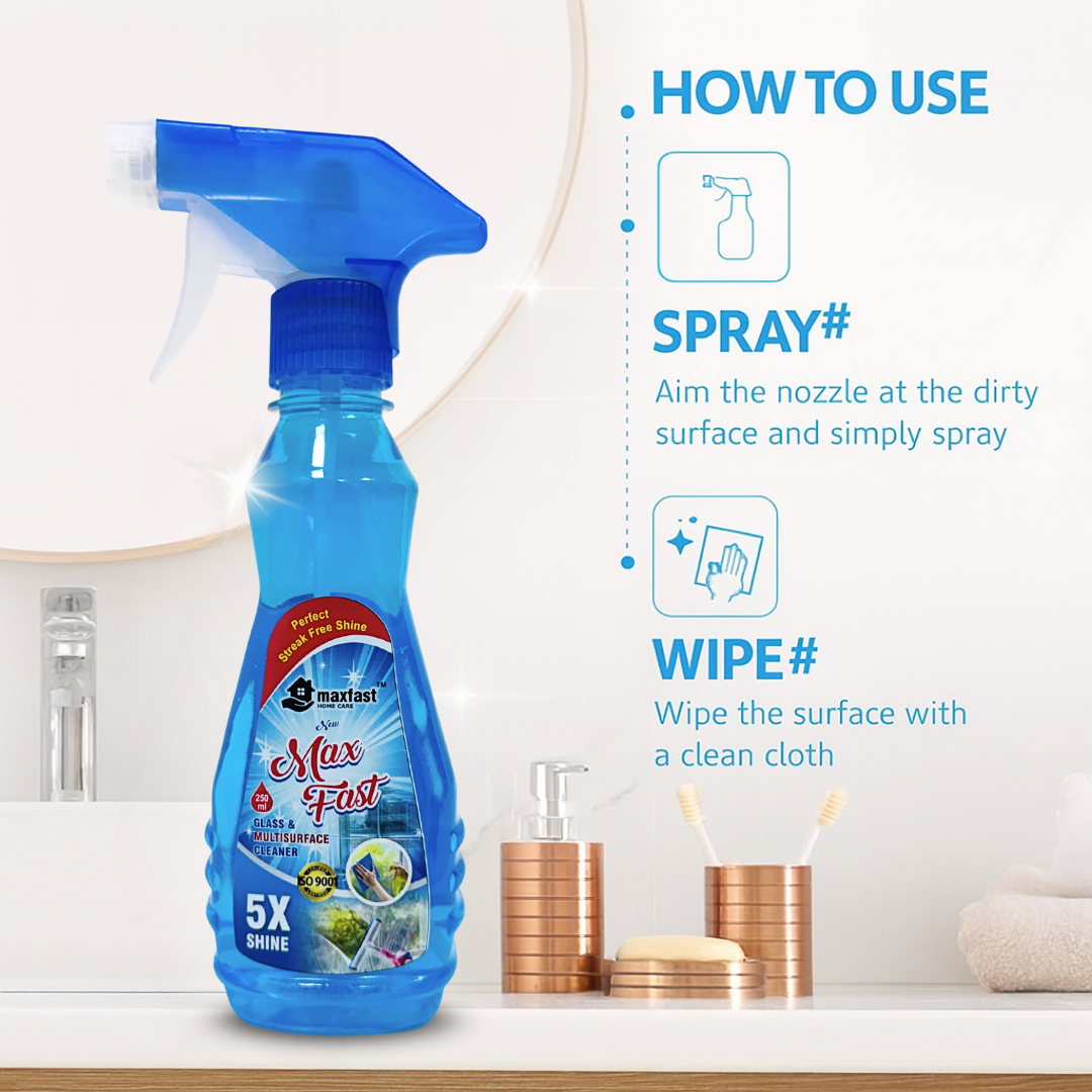 MaxFast  Glass cleaner : 250 ml