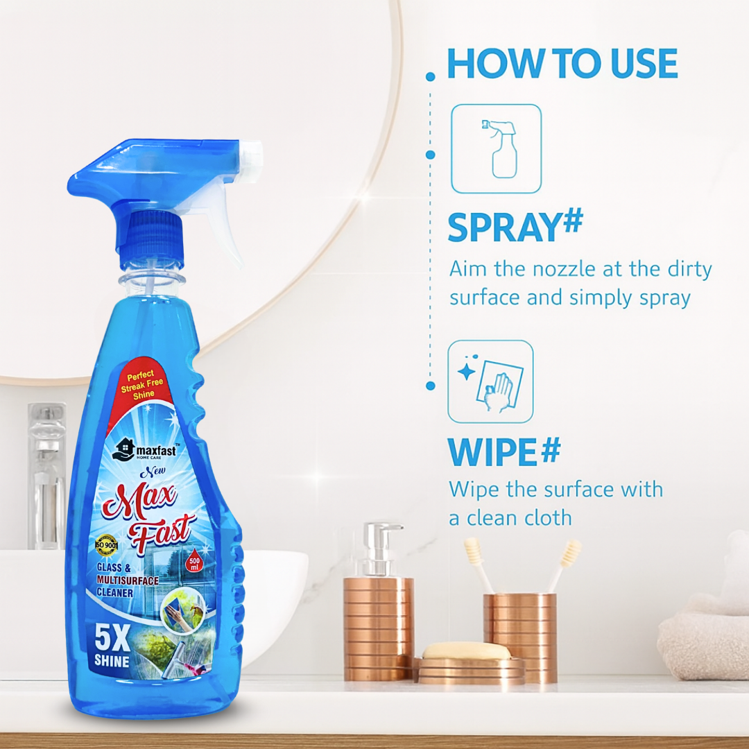 MaxFast  Glass cleaner : 500 ml