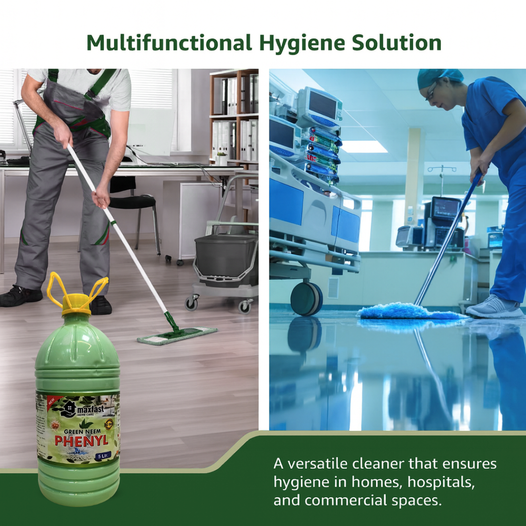 Max Fast Neem phenyl : 5ltr (Single Pack)