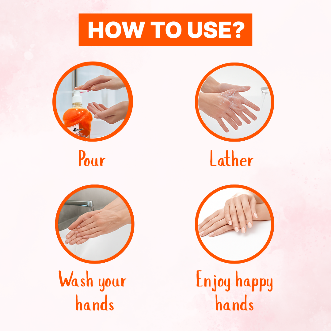 MaxFast Handwash Orange 500ml