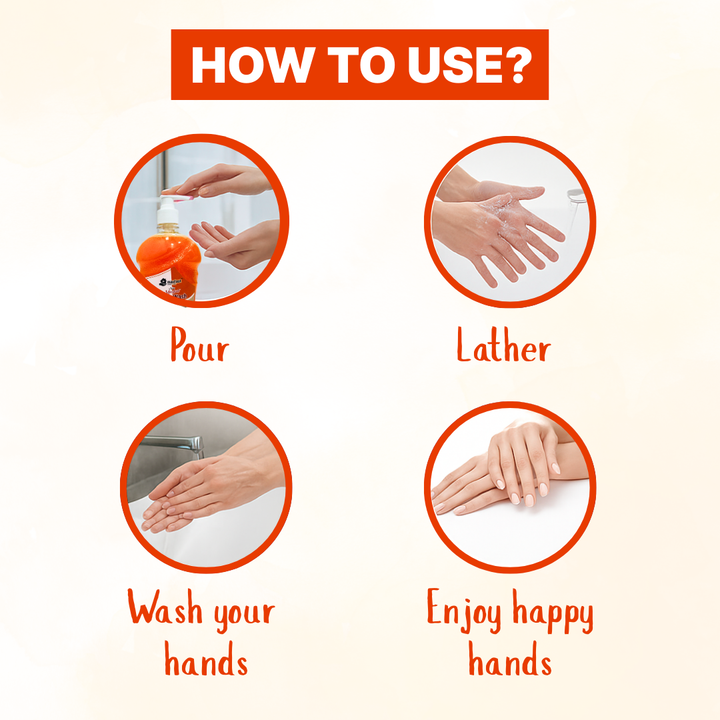 MaxFast Handwash Orange Bottles 500ml