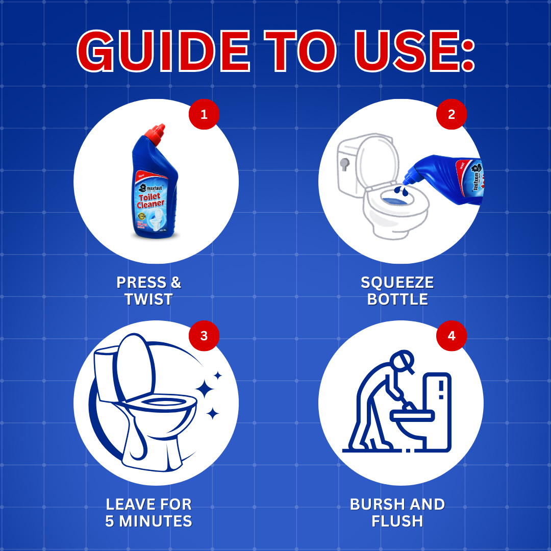 MaxFast Toilet Cleaner : 500ml