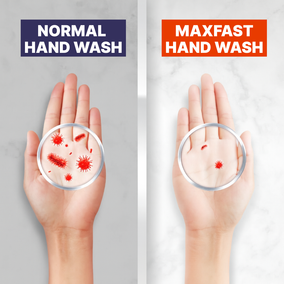 MaxFast Handwash Orange Bottles 500ml
