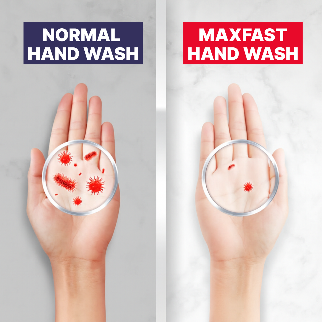 MaxFast Handwash White Rose Bottles 500ml