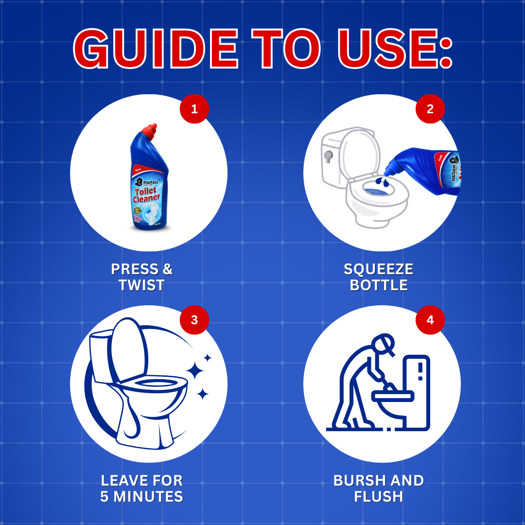 MaxFast Toilet Cleaner : 650ml