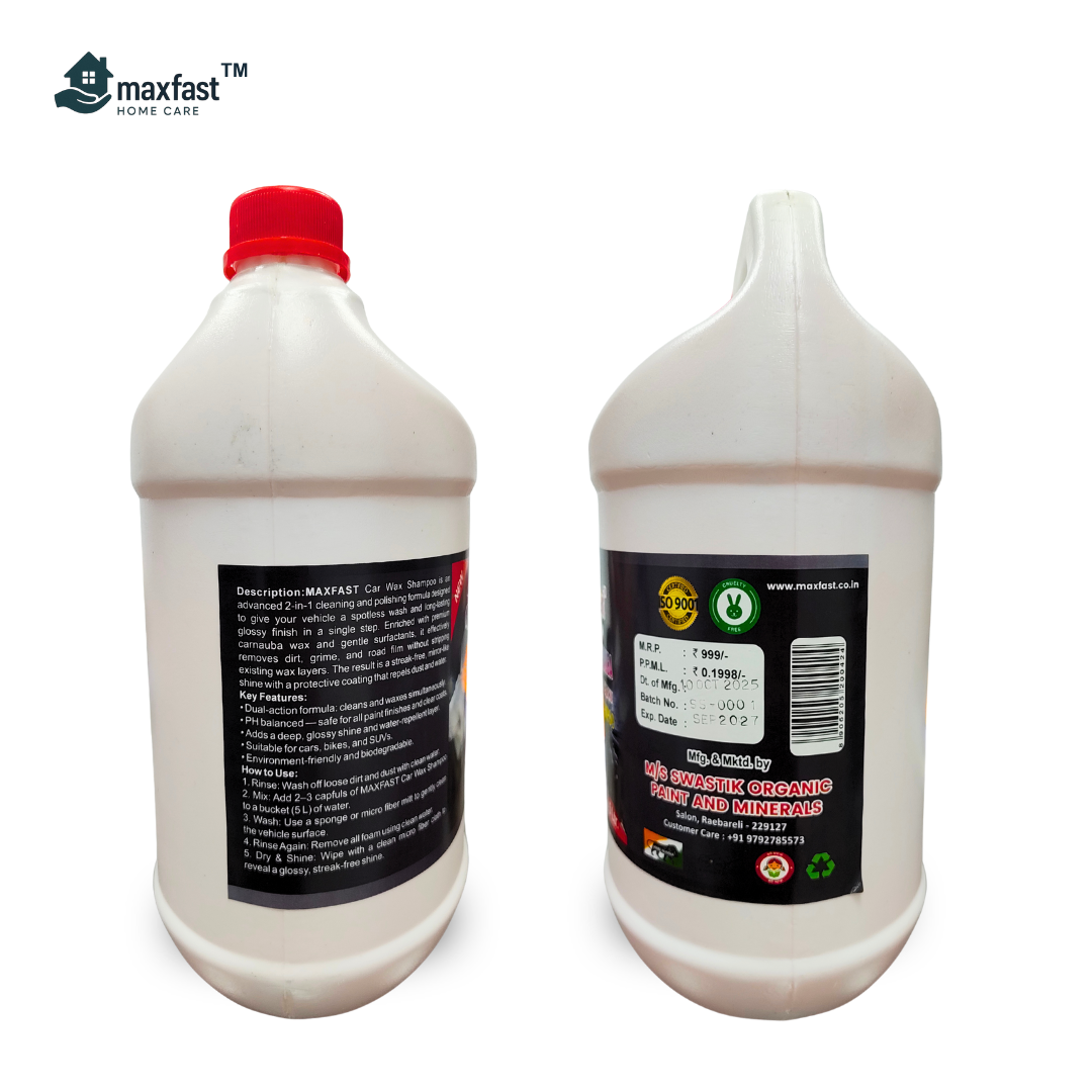 Car Wax Shampoo 5 Ltr
