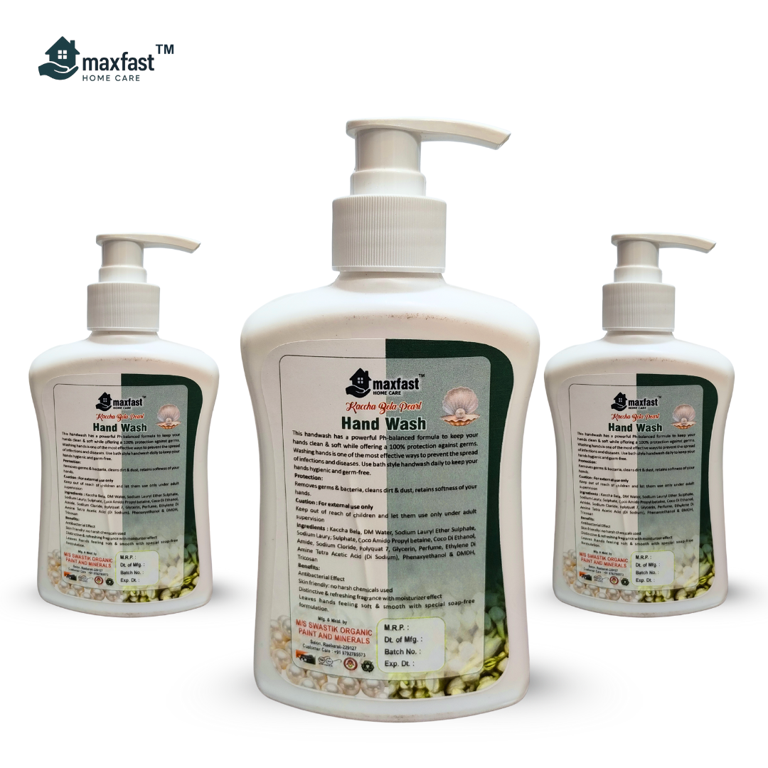 Max Fast Hand wash Kaccha Bela Pearl : 250ml