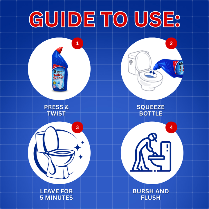 MaxFast Toilet Cleaner : 1 ltr