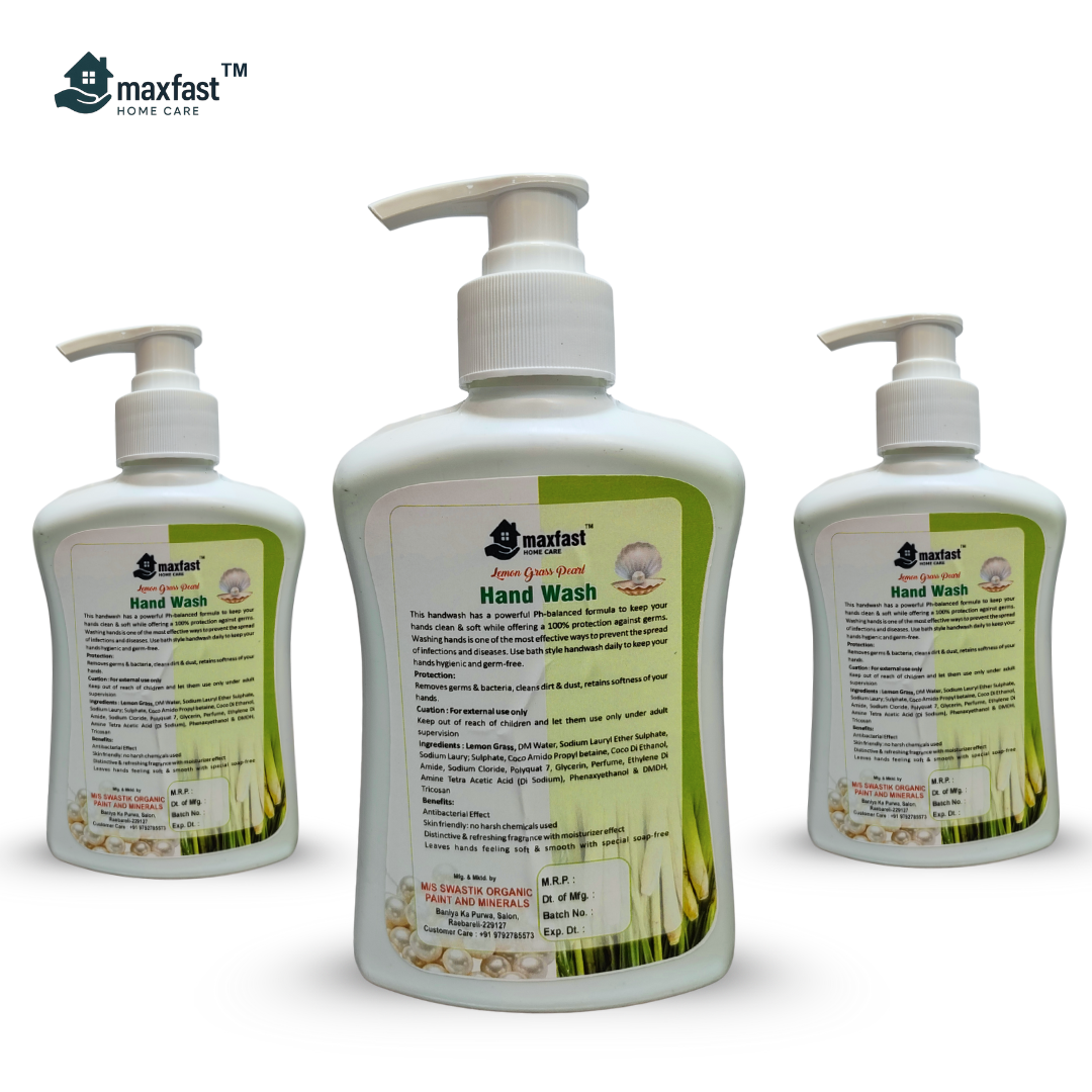 Max Fast Hand wash Lemon Grass Pearl : 250ml