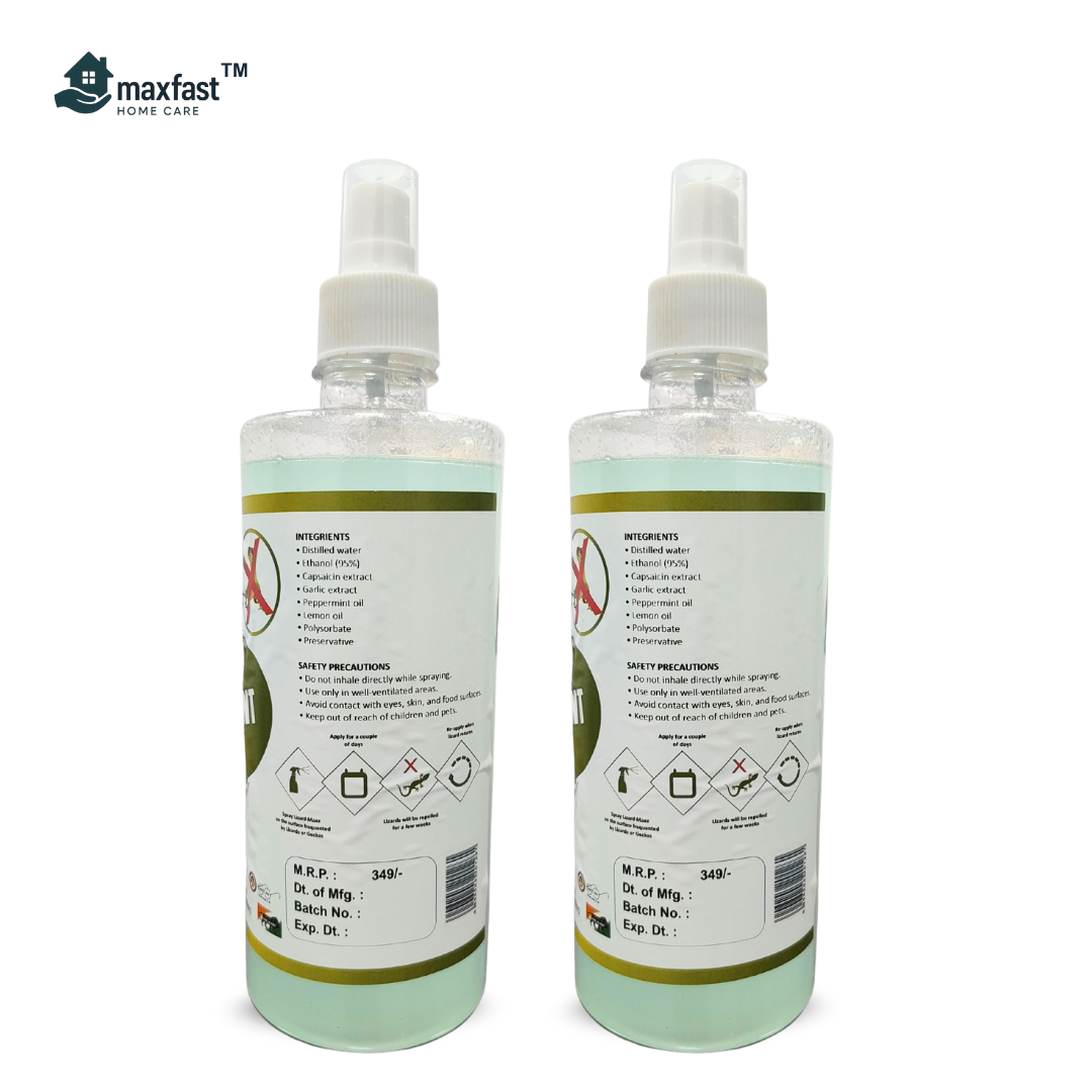 Max Fast Lizard Repellent Spray : 500ml