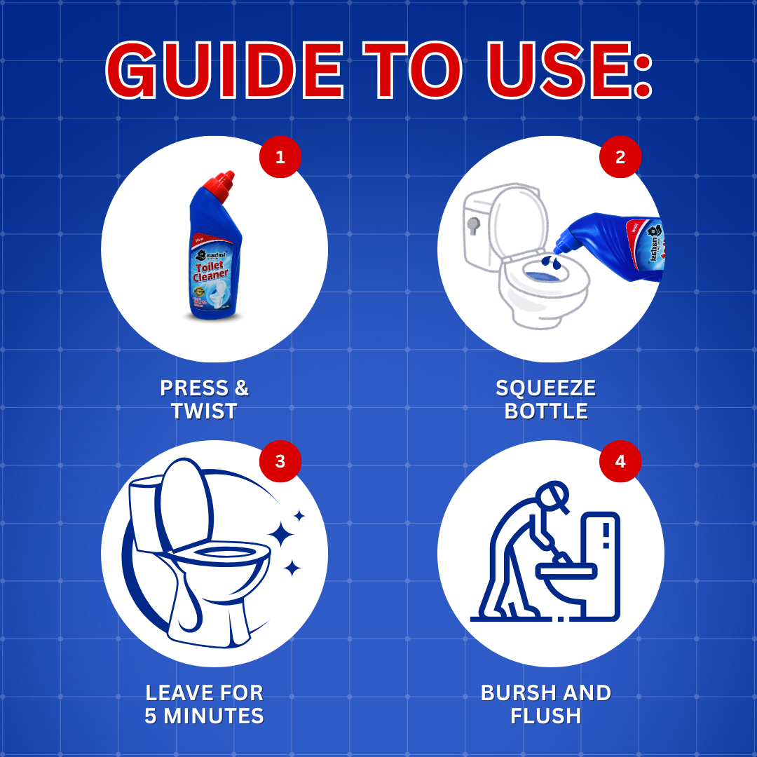MaxFast Toilet Cleaner : 250ml