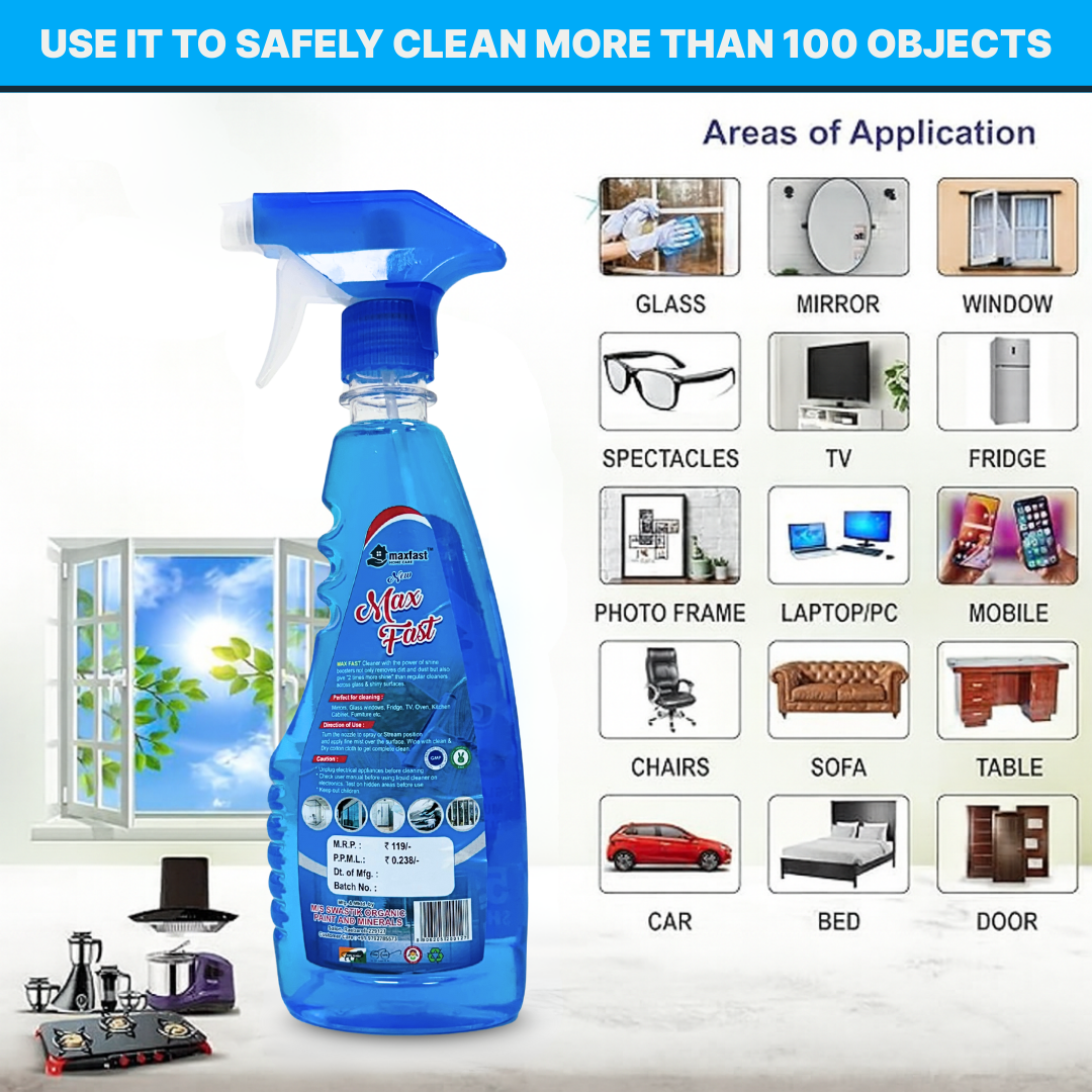 MaxFast  Glass cleaner : 500 ml