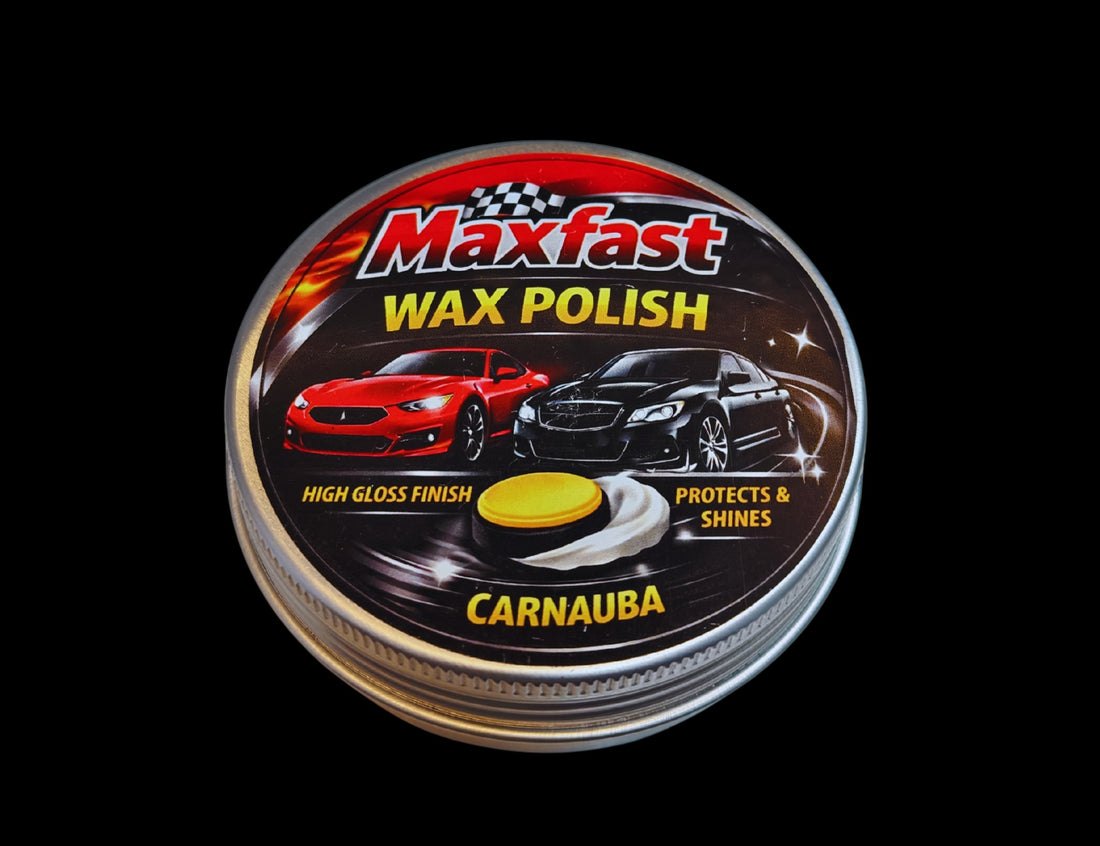 Maxfast Carnauba Car wax 60 gm | with Applicator And Cloth